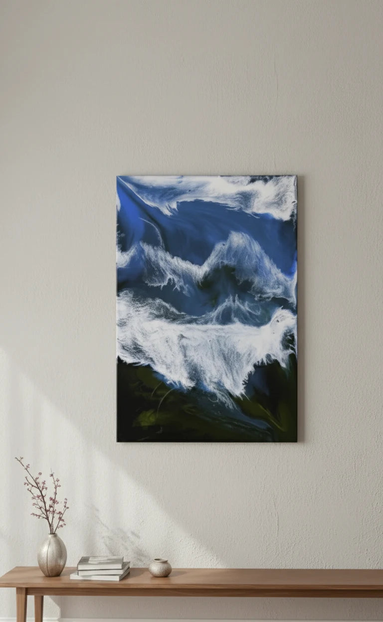 Cuadro de resina epóxica  esencia marina 4