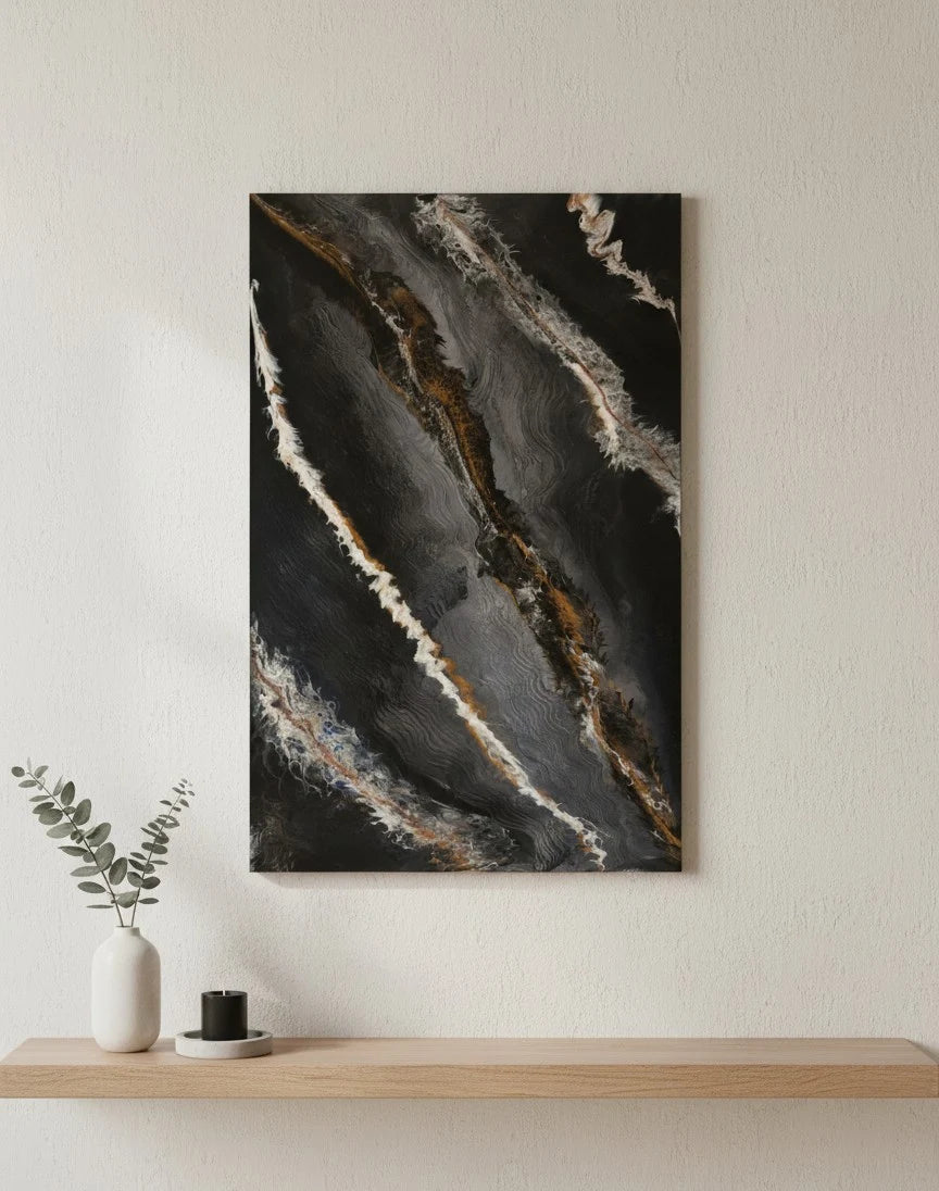 Cuadros de resina epoxica Abismo Celeste