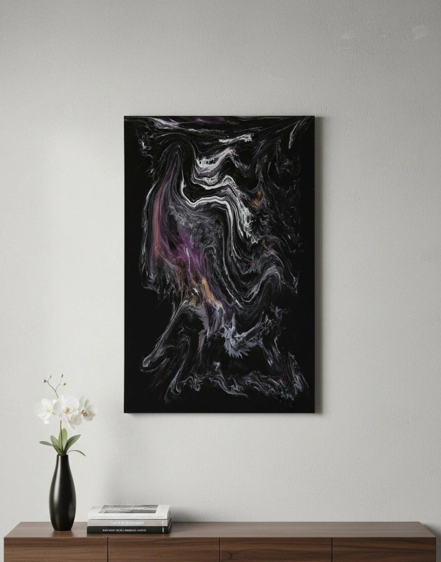 Cuadros de resina epoxica Reflejo Astral